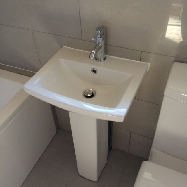 New sink installation from JR40 Plastering in Northampton