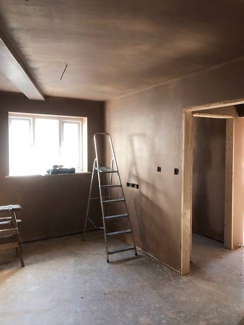 image of new plastering by JR40