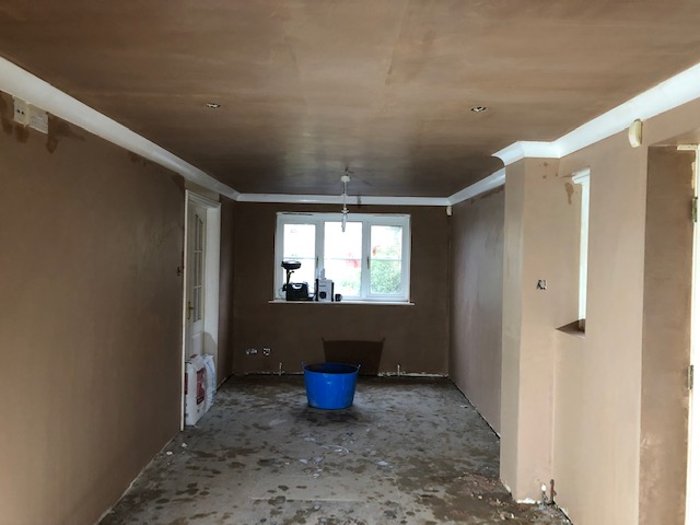 image of new plastering by JR40