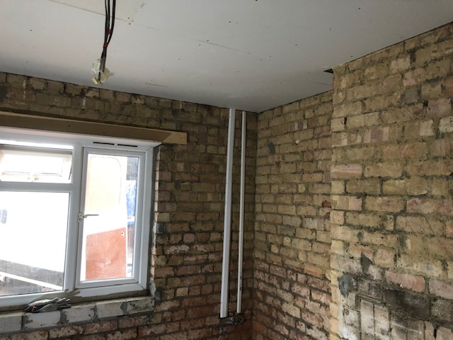 image of exposed brick wall