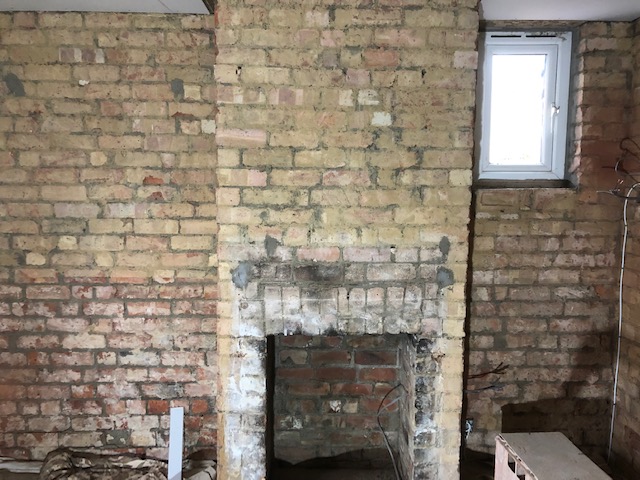 image of exposed brick wall