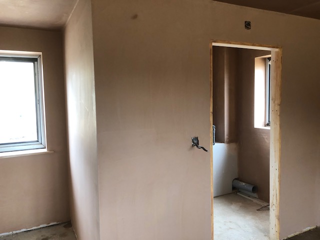 image of new plastering by JR40