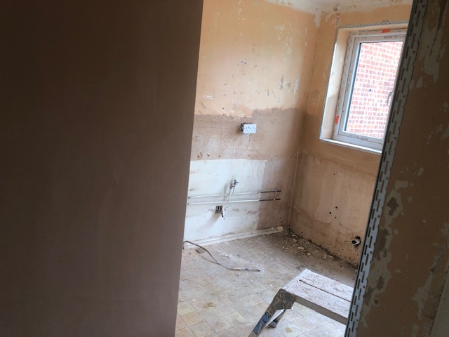 image of new plastering by JR40