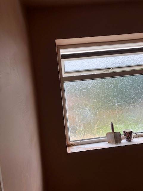 image of a room undergoing new plastering