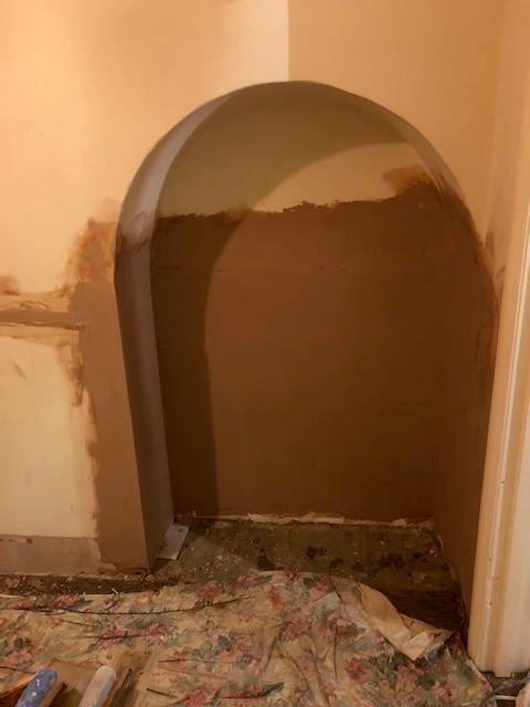 image of plastering renovation
