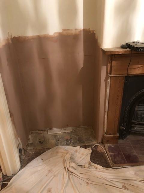 image of plastering renovation
